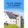 Buy cheap Solar Wall Mounted LiFePo4 Battery 51.2V 100ah 5Kwh 48v Power Wall Residential Energy Storage from wholesalers
