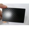 Buy cheap 85x54x0.8mm Carbon Fiber Card With SLE4442 Small Contact Chip from wholesalers
