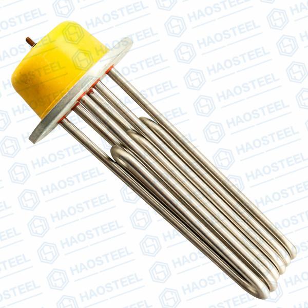 Buy cheap Immersion Boiler Electric Flange Tubular Heating Element Explosion Proof from wholesalers