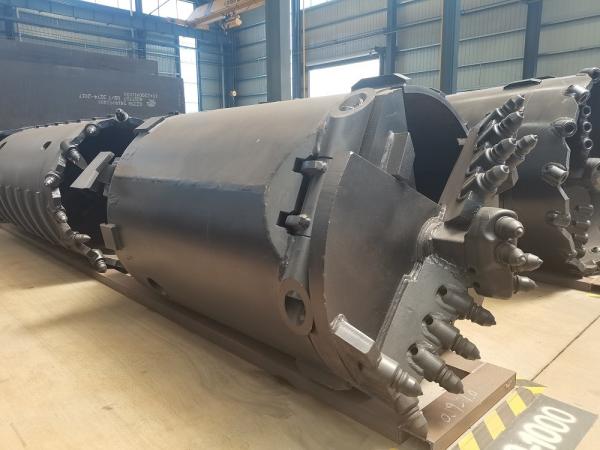 Buy cheap Construction Machinery Parts Rotary Rig Tools Drilling Bucket With Bullet Teeth from wholesalers