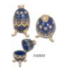 Buy cheap Luxury Faberge Easter Music Eggs Faberge Egg Music box Egg Jewelry Trinket Box Metal Crafts for Home Decor from wholesalers