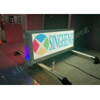 Buy cheap Outdoor P5 Double Side Taxi Top Advertising Car Top Sign Message product