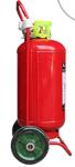 Trolley Co2 Fire Extinguisher , 30 -100 Kg Mobile Fire Extinguisher For