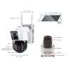 Buy cheap Panoramic 360 Picture C2480WG-10G 4G Solar Waterproof Network Camera with Metal Front from wholesalers