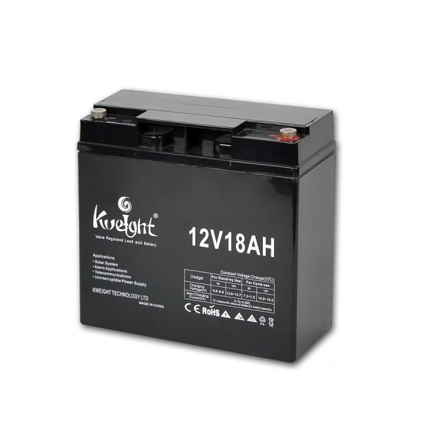 Buy cheap Ups Eps Dc System 12v 18ah Lead Acid Battery Deep Cycle Battery For Solar from wholesalers