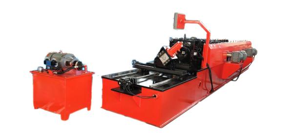 Buy cheap Chain Drive 30m/Min Rail Post Roll Forming Machine from wholesalers