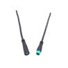 Buy cheap PVC Waterproof Cable Connector Black M8 6 Pin IP65 Ebike Use from wholesalers