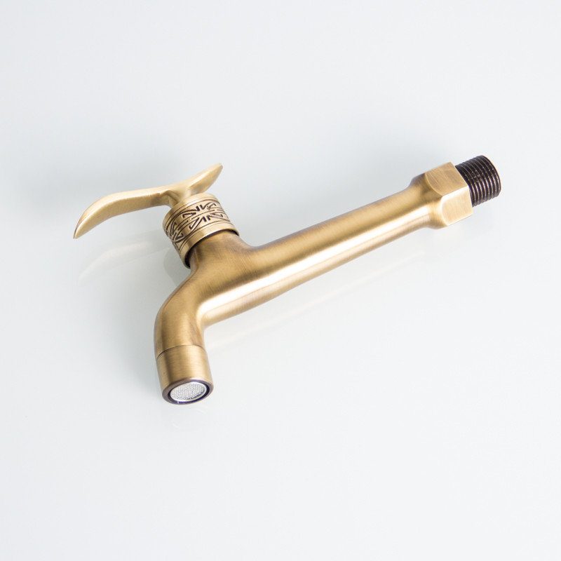 Antique Bronze 390g OEM Brass Bathroom Sink Faucets