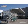 Buy cheap Arch Top Double Decker Tents Design Waterproof With Tempering Glass from wholesalers
