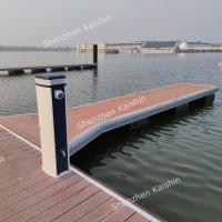Buy cheap Aluminum Alloy Floating Dock Gangway And Marine Floating Pontoon For Boat product