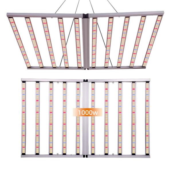 Buy cheap Hydroponic LED Grow Lights Dimmable Foldable LED Grow Light 1000W Full Spectrum For Healthy Plant Growth from wholesalers