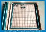Anti-Climb Welded Fence Gate , 50*100mm High Security Chain Link Gate
