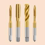 M6 M7 M8 M9 M10 Spiral Fluted Tap Carbide Milling Cutter Metric Screw Tap