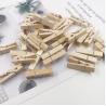 Buy cheap Windproof Photo Wooden Cloth Hanging Clips Household Fixed Hanger Log Color from wholesalers