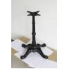 Buy cheap Restaurant Metal Banquet Table Leg Black Color 24" Base Size Powder Coat Finish from wholesalers