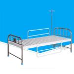 Ward Medical Clinic Bed , Medical Hospital Furniture With Turn Over Side Rails