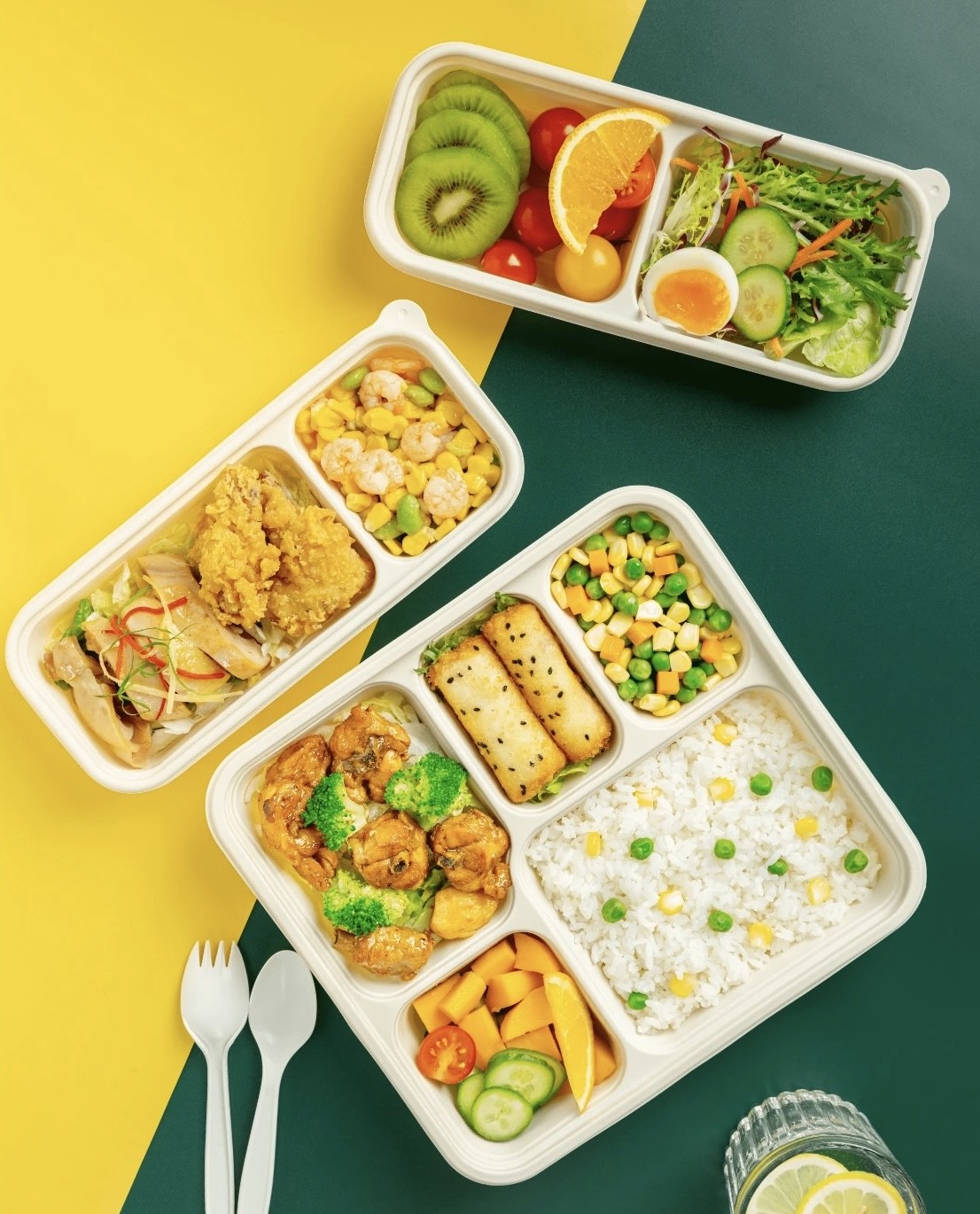 Customize For Biodegradable Paper Food Packaging Environmentally friendly packaging box