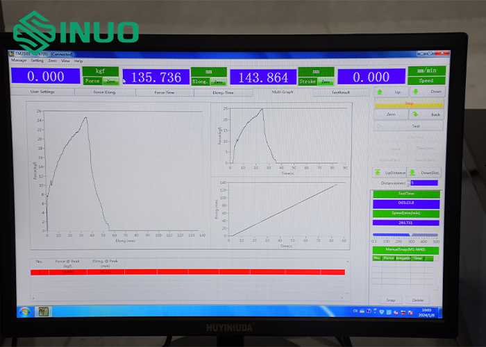IEC60947-1 Tensile Strength Test Machine With Test Range 50KN Adopts Computer Control