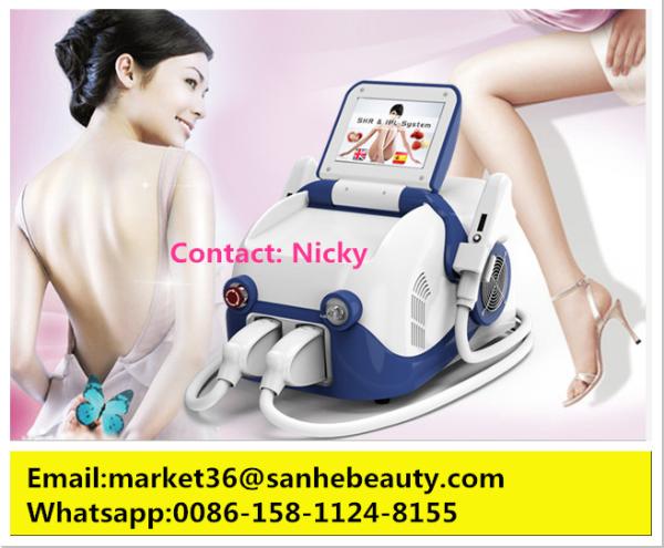 Buy cheap 2016 hot sale Laser Ipl Hair Removal Machine With Shr Function By Sanhe from wholesalers