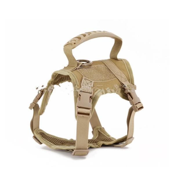 Waterproof Adjustable Pet Training Collars Cat Tactical Harness Strap Vest For
