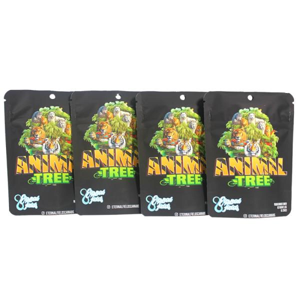 Buy cheap Soft Touch Matte Stand Up Mylar Bag Zipper Heat Sealed 3.5g from wholesalers