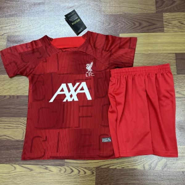 Buy cheap Plain Red Soccer Jersey For Kids Custom Name Number Premium Fabric from wholesalers