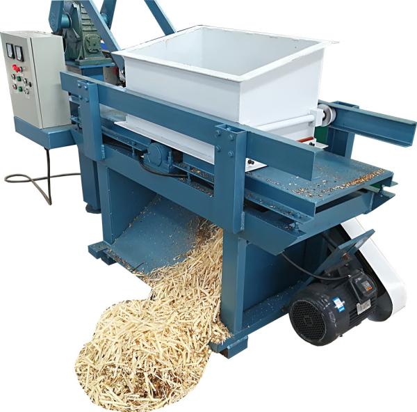 Buy cheap Straight Knife Wood Shaving Machine Processing Wood Shavings as Horse Bedding from wholesalers