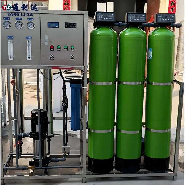 Buy cheap 600-1000L/H Industrial Brackish Water RO Water Filter For Factories 1.8m*0.8m*2m from wholesalers