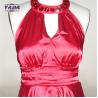 Buy cheap Women fashion sexy satin casual wrap women ladies dress woman clothes with high quality from wholesalers