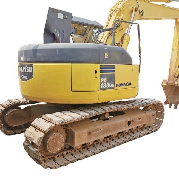 Good Health Made in Japan Original Color 13 Ton Rubber Track Komatsu 138 Used