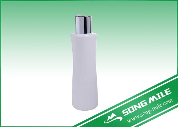 Quality 95ml All Plastic Travel Bullet Bottle and Metal Press Cap for sale