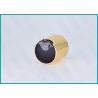 Buy cheap Glossy Gold Disc Top Cap , 28/410 Bottle Caps And Closures For Body Creams from wholesalers