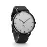 Buy cheap No brand name logo japan movt quartz watch stainless steel black new from wholesalers