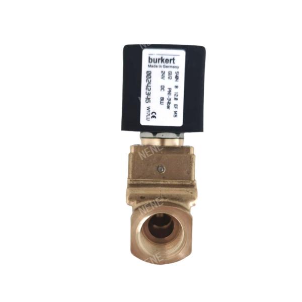 Buy cheap 00126162 6014 D burkert solenoid valve Direct Acting Bottom Plate Connection Normally Open 2.0 Flow Hole AC24V 8W Brass Valve Body 0~10bar from wholesalers