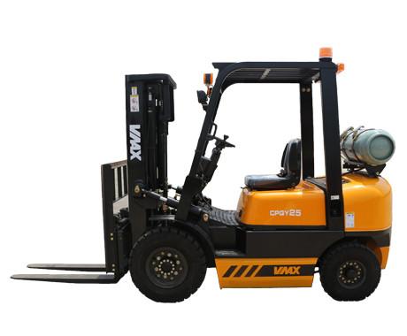 Buy cheap Four Wheel Counterbalance Gas Forklift Truck With Side Shifter Customized from wholesalers