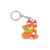 Buy cheap Rubber Soft PVC Keychains Custom Create 3D Embossed Christmas Gifts from wholesalers