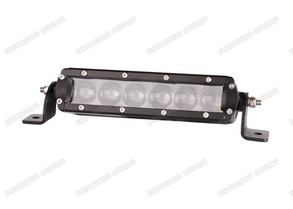 Buy cheap Truck Parts 4D Single Row LED Light Bar 30w 6000K Black / White For Tractor from wholesalers