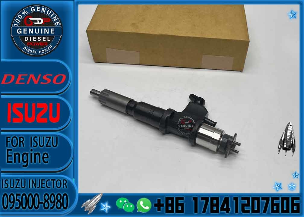 Common Rail Injector High Quality fuel injector 095000-8980 095000-8981 095000-8982 8-98167556-2 for ISUZU 6WG1 Engine