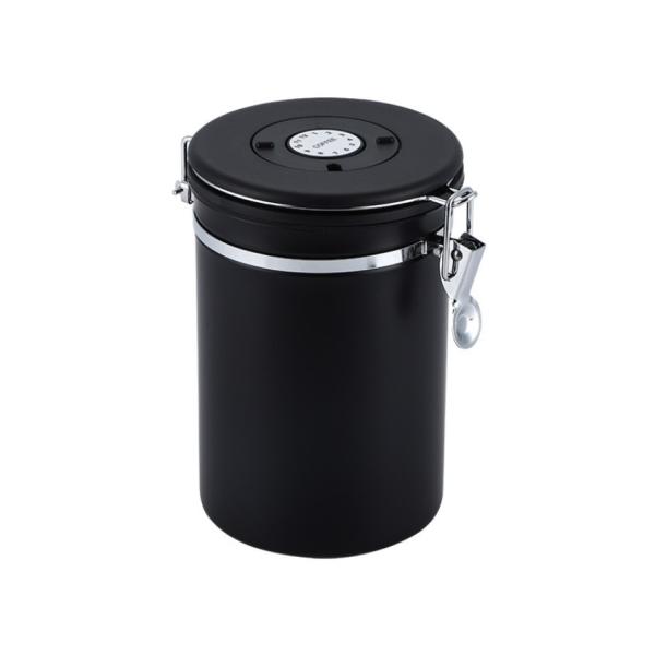 500g Stainless Steel Essential Barista Tools Coffee Airtight Canister With Co2