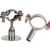 Buy cheap Round Head Code Stainless Steel 201304 Welded/Adjustable Tube Length Pipe Supporter from wholesalers