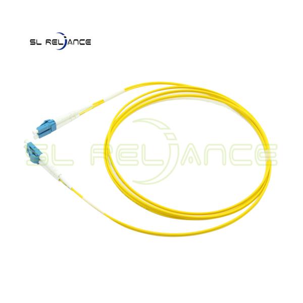 Buy cheap FC UPC Single Mode Fiber Jumpers , 3m Yellow Fiber Patch Cord For LAN CATV from wholesalers