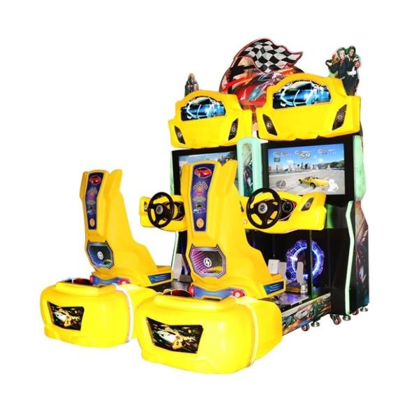 Buy cheap Coin Operated Ridge Racer Arcade Machine Simulator Racing Car Kid's Game from wholesalers