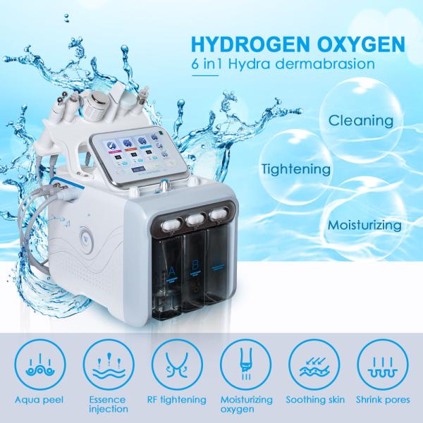 Buy cheap Hydro Facial cleaning machine Nubway 6 handle skin whitening shrink pores hydro dermabrasion machine big sale from wholesalers