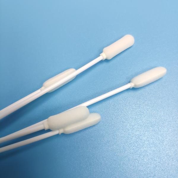 Buy cheap EO Sterile Disposable PP Stick Oral Care Sponge Swabs 140mm from wholesalers