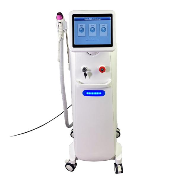 Hot selling 3 wavelength 1064 755 808nm permanent hair removal 808 diode laser