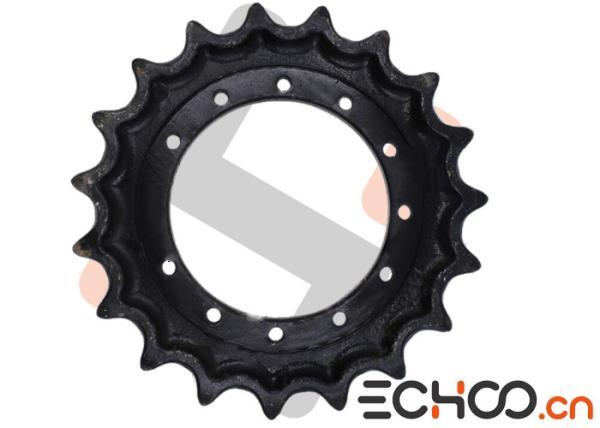 Buy cheap Kobelco SK50SR Black Mini Excavator Drive Sprockets With HRC52-56 Hardness from wholesalers