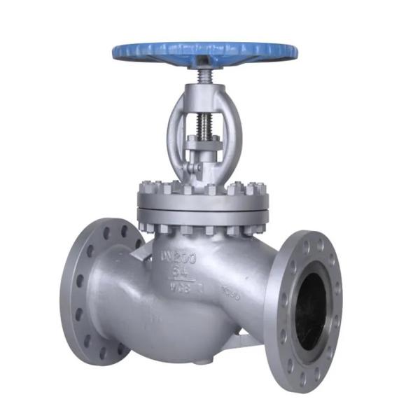 Buy cheap Hexagon Head Cast Iron 4 inch Flange High Temperature Steam Globe Control Valve PN16 from wholesalers