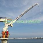 Compact 2.5T 22M Hydraulic Folding Telescopic Boom Crane