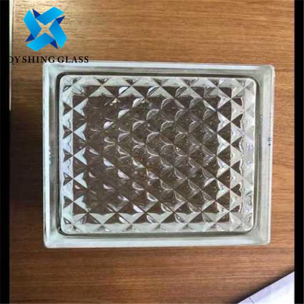 Buy cheap Hollow Glass Block Brick Sound Insulation For Building Wall from wholesalers