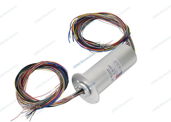 Buy cheap Multi Channels Profibus Signal Slip Ring Capsule Flange Electrical Connector from wholesalers